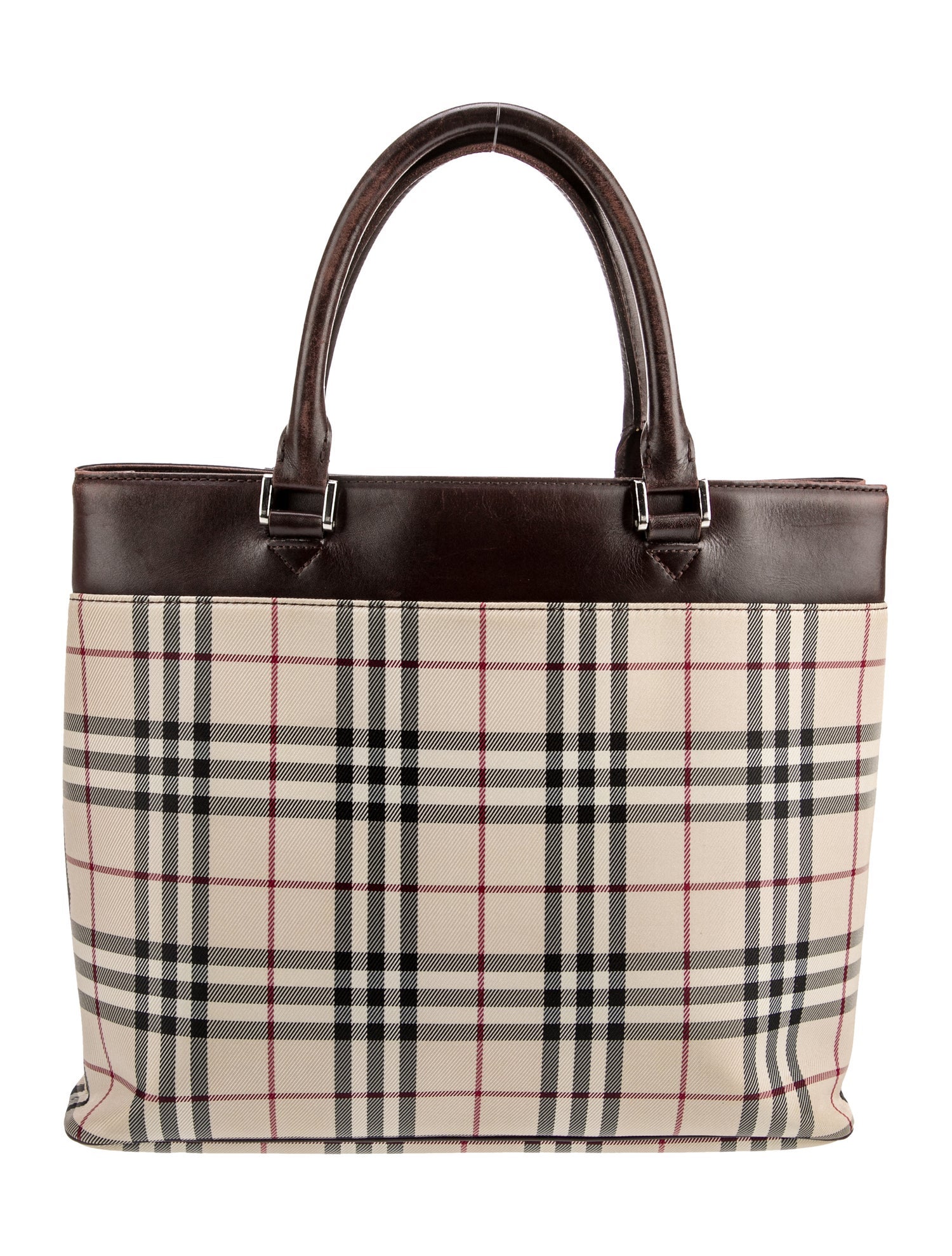 Burberry Nova Check Handle Bag